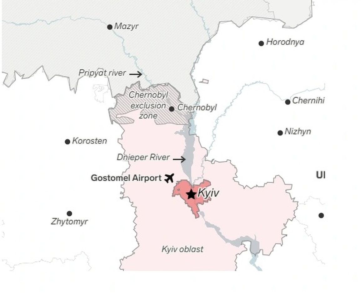 Nga - Ukraine giằng co quyết liệt sân bay chiến lược cách Kiev 10 km - 2 Nga - Ukraine giằng co quyết liệt sân bay chiến lược cách Kiev 10 km - 2