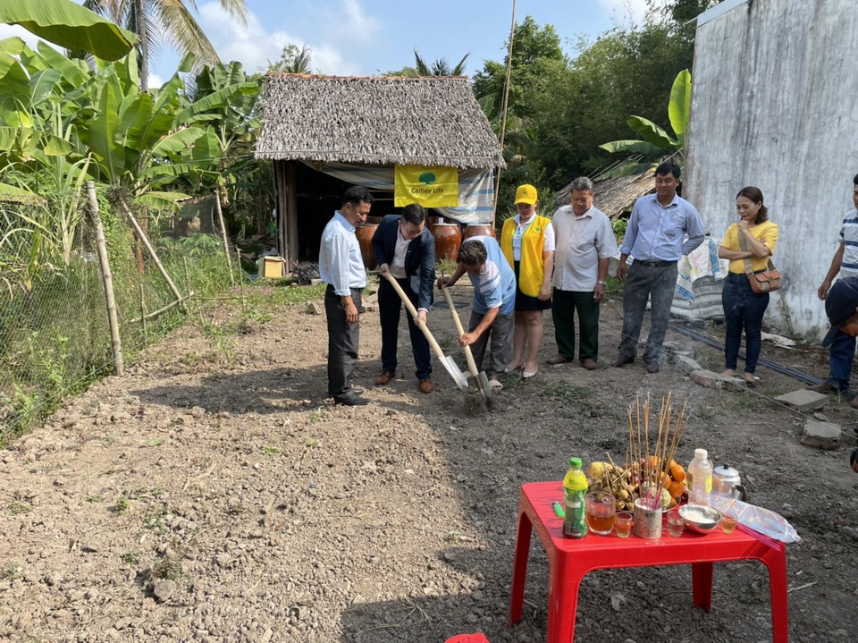 Cathay Việt Nam xây nhà tình thương tại Kiên Giang - 2 Cathay Việt Nam xây nhà tình thương tại Kiên Giang - 2