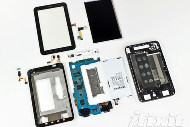 Mổ xẻ Samsung Galaxy Tab