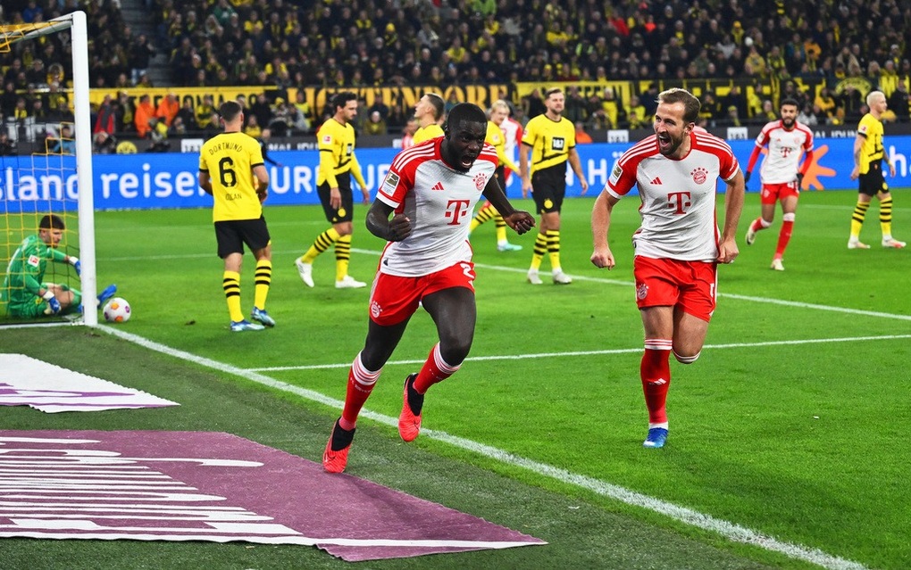 Harry Kane scored a hat-trick, Bayern Munich defeated Dortmund 4-0 - 1