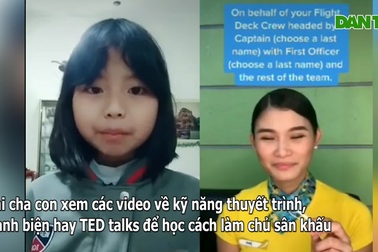 Hành trình chinh phục tiếng Anh của hai bố con người Tày xứ Lạng