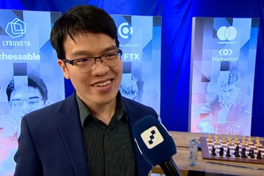 Xếp trên "Vua cờ" Carlsen , Quang Liêm vẫn mất chức vô địch đầy tiếc nuối