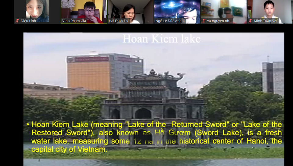 Học sinh Hà Nội “biến” giờ học online thành chuyến thăm quốc gia Đông Âu - 5
