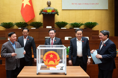 Đảng đoàn Quốc hội lấy phiếu tín nhiệm 61 nhân sự lãnh đạo