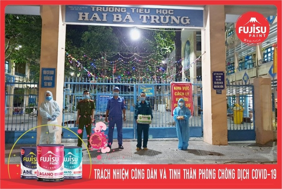 Sơn Fujisu chung tay góp sức cùng đất nước trong cuộc chiến chống Covid-19 - 1 Sơn Fujisu chung tay góp sức cùng đất nước trong cuộc chiến chống Covid-19 - 1