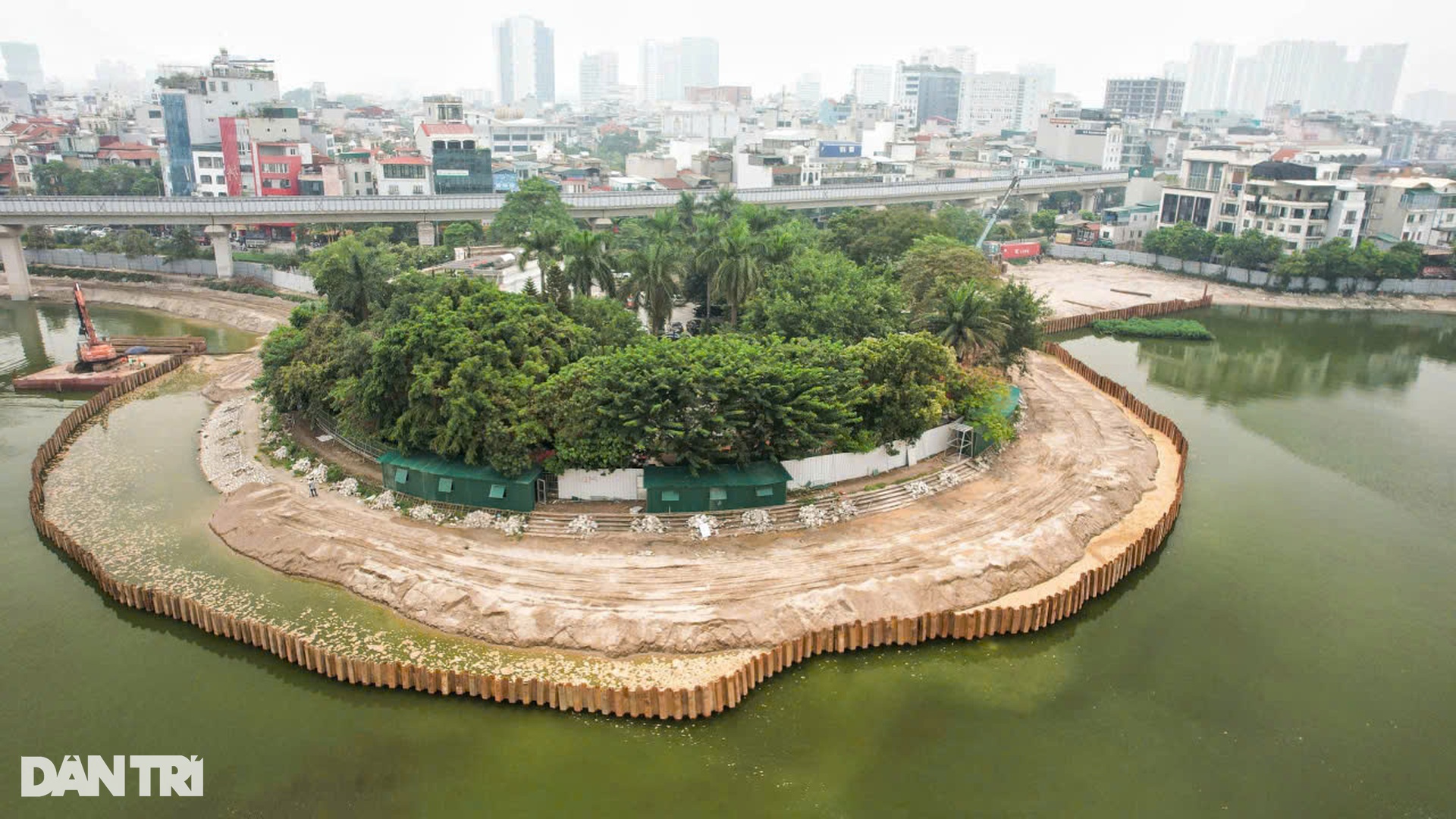 Hiện trạng khu đất vàng bán đảo hồ Đống Đa - 1 Hiện trạng khu đất vàng bán đảo hồ Đống Đa - 1
