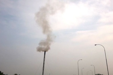 Xưởng sản xuất giấy xả thải ra môi trường