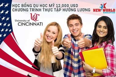 Hội thảo săn Học bổng du học Mỹ 12,000 USD của Trường Đại học Cincinnati