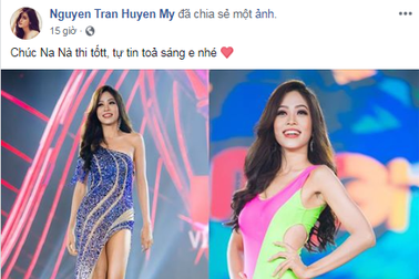 Dàn người đẹp gửi lời chúc đến Phương Nga trước thềm chung kết hoa hậu hòa bình