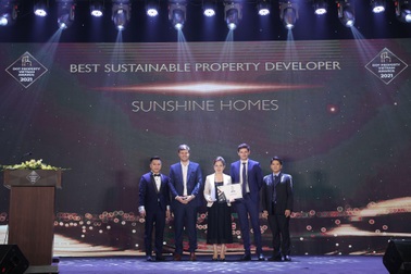 Sunshine Homes thắng đậm với nhiều hạng mục giải thưởng quan trọng tại Dot Property Vietnam Awards 2021
