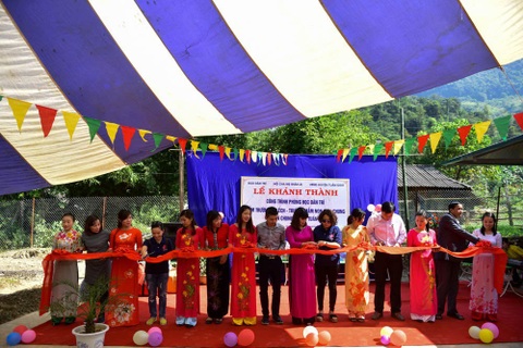 Khánh thành công trình phòng học Dân trí thứ 13 tại Điện Biên