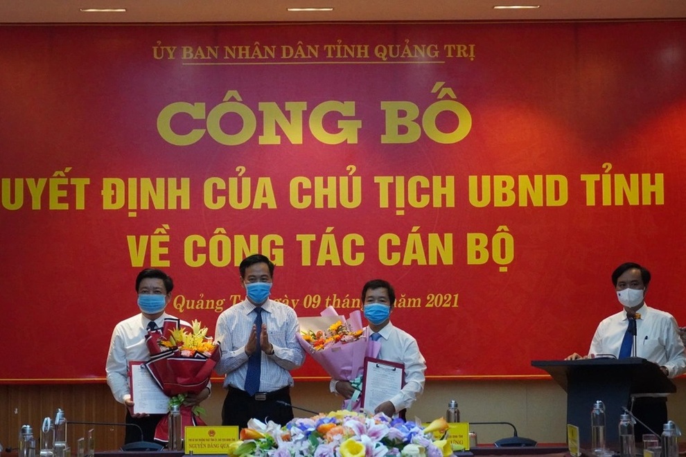 Quảng Trị điều động, bổ nhiệm 2 lãnh đạo sở - 2 Quảng Trị điều động, bổ nhiệm 2 lãnh đạo sở - 2