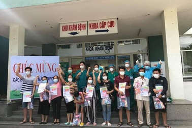 Thêm 10 bệnh nhân mắc Covid-19 ở Đà Nẵng ra viện