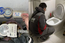 Cặp đôi Trung Quốc uống nước dội bồn cầu nhà vệ sinh 6 tháng mà không biết