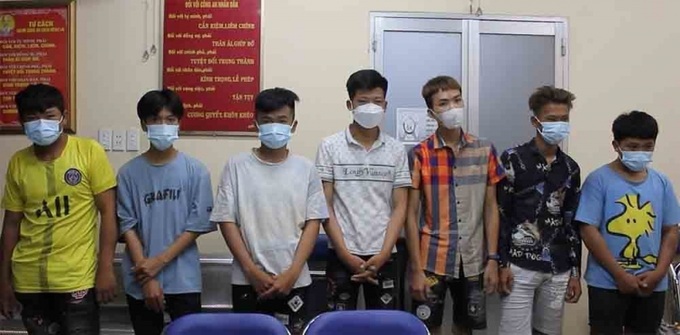 Các thành viên của băng cướp nhí từ 15 đến 22 tuổi.