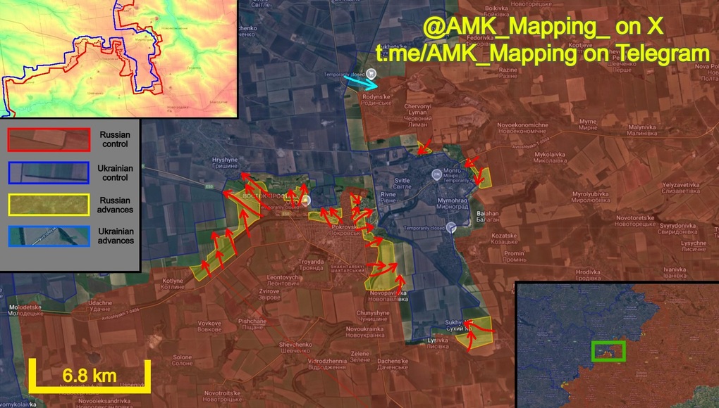 Chiến sự Ukraine 3/11: Thời gian Pokrovsk thất thủ chỉ còn tính bằng ngày - 9 Chiến sự Ukraine 3/11: Thời gian Pokrovsk thất thủ chỉ còn tính bằng ngày - 9