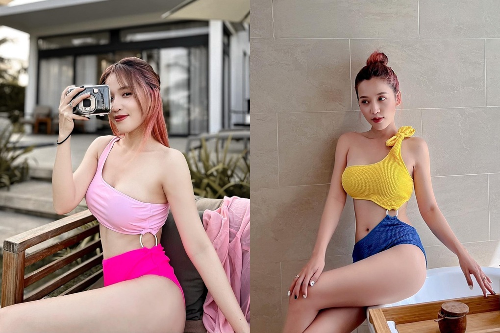 Puka chuộng diện váy áo nhiều màu sắc, cắt xẻ tôn vóc dáng gợi cảm - 9 Puka chuộng diện váy áo nhiều màu sắc, cắt xẻ tôn vóc dáng gợi cảm - 9