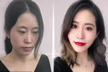 Clip cô gái dùng toàn đồ ăn để… trang điểm gây sốt