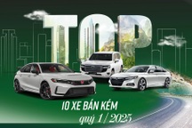 Loạt xe bán chậm quý I: SUV Nhật liên tục giảm 300 triệu đồng vẫn "ế"