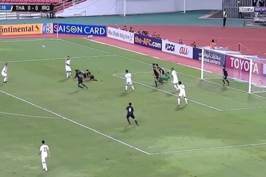 Thái Lan thất bại trước Iraq tại vòng loại World Cup 2018