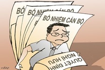 Bổ nhiệm cán bộ thời… "Câu đương", "tháo khoán"!
