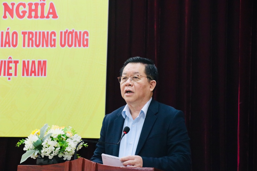 Trưởng Ban Tuyên giáo Trung ương thăm, làm việc tại Hội Khuyến học Việt Nam - 4 Trưởng Ban Tuyên giáo Trung ương thăm, làm việc tại Hội Khuyến học Việt Nam - 4