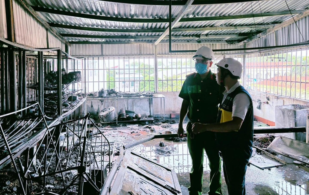 Cháy bếp ăn lớp mầm non ở Phú Thọ - 2 Cháy bếp ăn lớp mầm non ở Phú Thọ - 2
