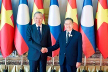 Tổng Bí thư Tô Lâm: Tăng cường quan hệ giữa hai Quốc hội Việt Nam - Lào