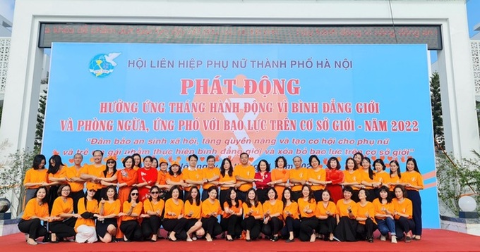 Phụ nữ Thủ đô hưởng ứng Tháng hành động vì bình đẳng giới.