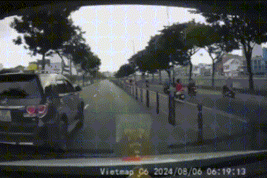 Xác minh tài xế ô tô không nhường đường xe ưu tiên ở TPHCM