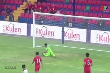 Đánh bại Singapore, U22 Việt Nam lên ngôi đầu bảng