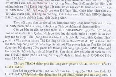 Quảng Ninh: VKSND Tối cao xác định sai phạm trong vụ thi hành án kiểu “sống chết mặc bay”