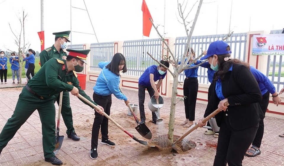 Bình Định: Mỗi đoàn viên, thanh niên trồng và chăm sóc 1 cây xanh - 4 Bình Định: Mỗi đoàn viên, thanh niên trồng và chăm sóc 1 cây xanh - 4