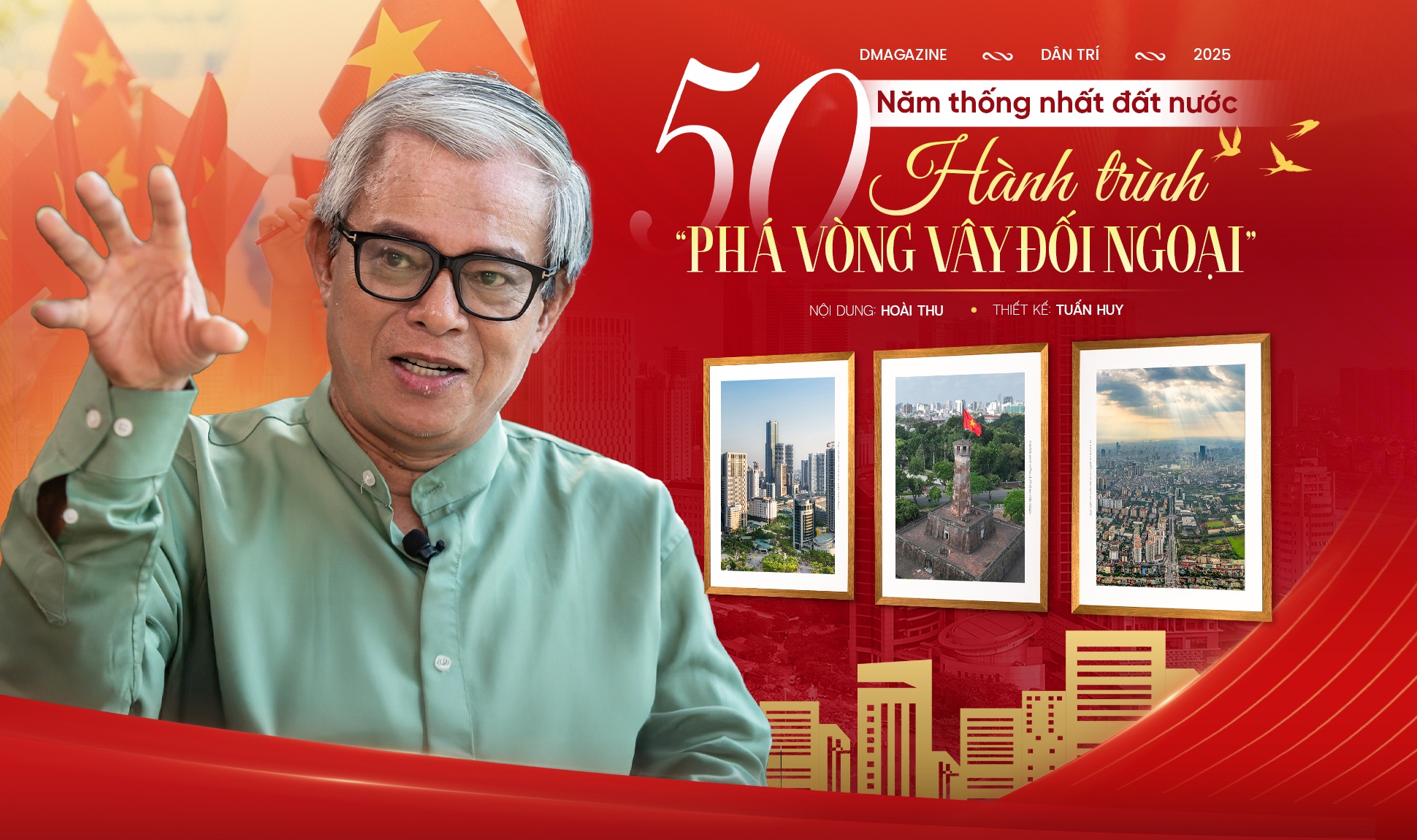 50 năm thống nhất: Hành trình "phá vòng vây đối ngoại"