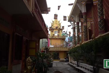 Độc đáo ngôi chùa kiến trúc Khmer đầu tiên ở Sài Gòn