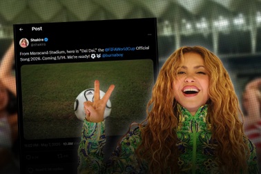 Shakira gây sốt khi giới thiệu bài hát chính thức của FIFA World Cup 2026
