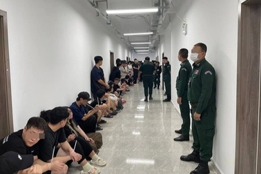 Hàn Quốc - Campuchia phối hợp đột kích trung tâm lừa đảo, bắt 51 nghi phạm