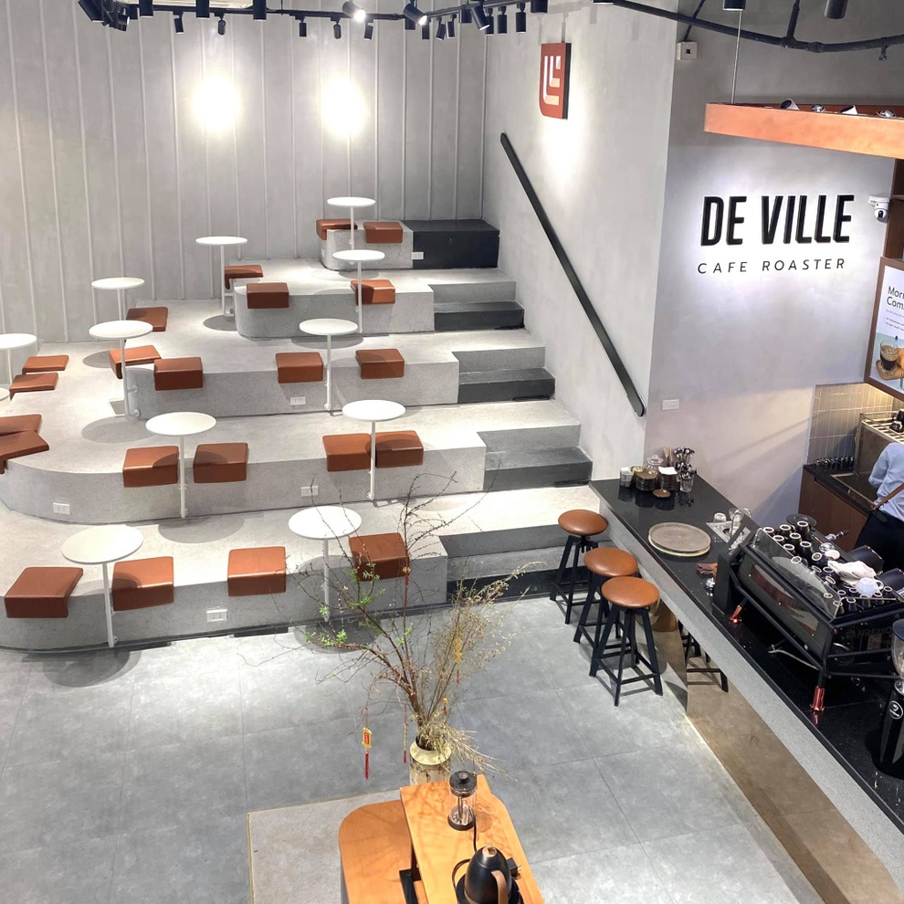 Quán cà phê thiết kế kiểu ruộng bậc thang độc đáo ở Hà Nội - 6