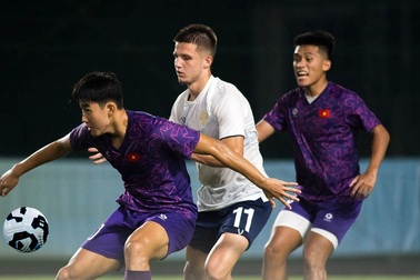 Sau đội tuyển quốc gia, U20 Việt Nam thua đậm U20 Nga