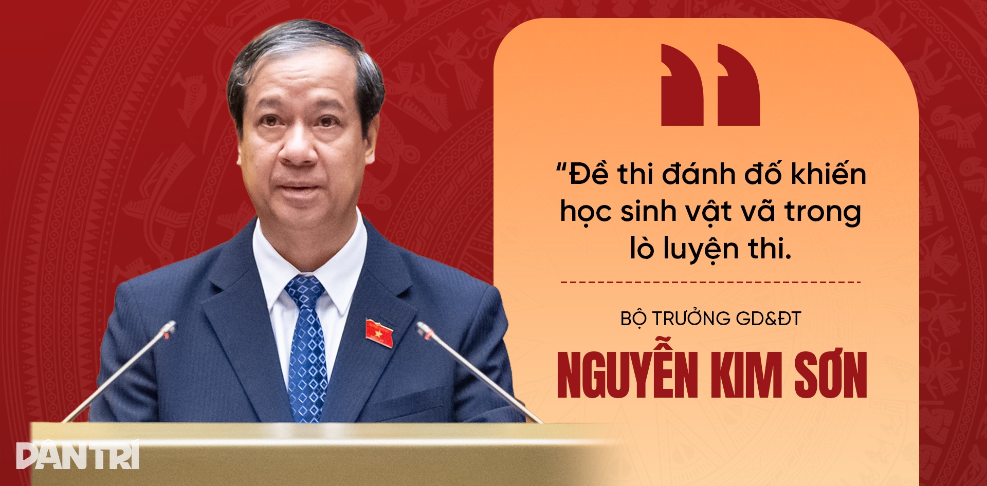 Những phát ngôn về dạy - học thêm và áp lực thi cử làm nóng nghị trường - 4 Những phát ngôn về dạy - học thêm và áp lực thi cử làm nóng nghị trường - 4