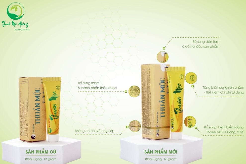 Kem bôi da Thuần Mộc Thanh Mộc Hương - nâng cấp để bứt phá - 3 Kem bôi da Thuần Mộc Thanh Mộc Hương - nâng cấp để bứt phá - 3