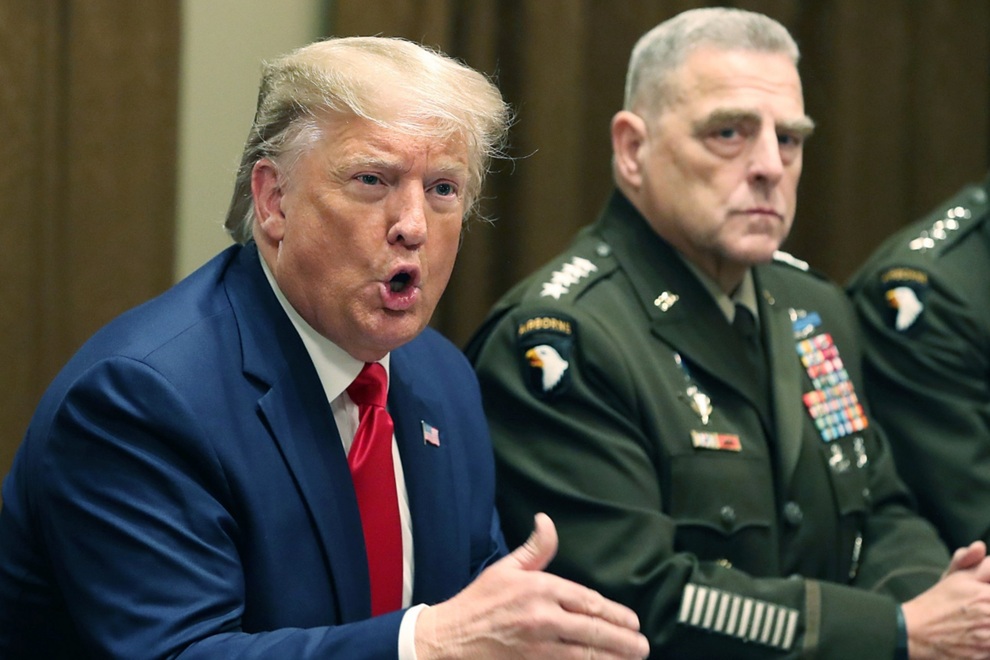 Ông Trump lên tiếng về thông tin phát lệnh tấn công Trung Quốc - 1 Ông Trump lên tiếng về thông tin phát lệnh tấn công Trung Quốc - 1