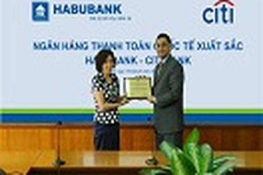 Habubank là ngân hàng thanh toán quốc tế xuất sắc