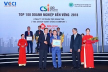 Vinh danh Tập đoàn TMS - “Doanh nghiệp bền vững Việt Nam 2018”
