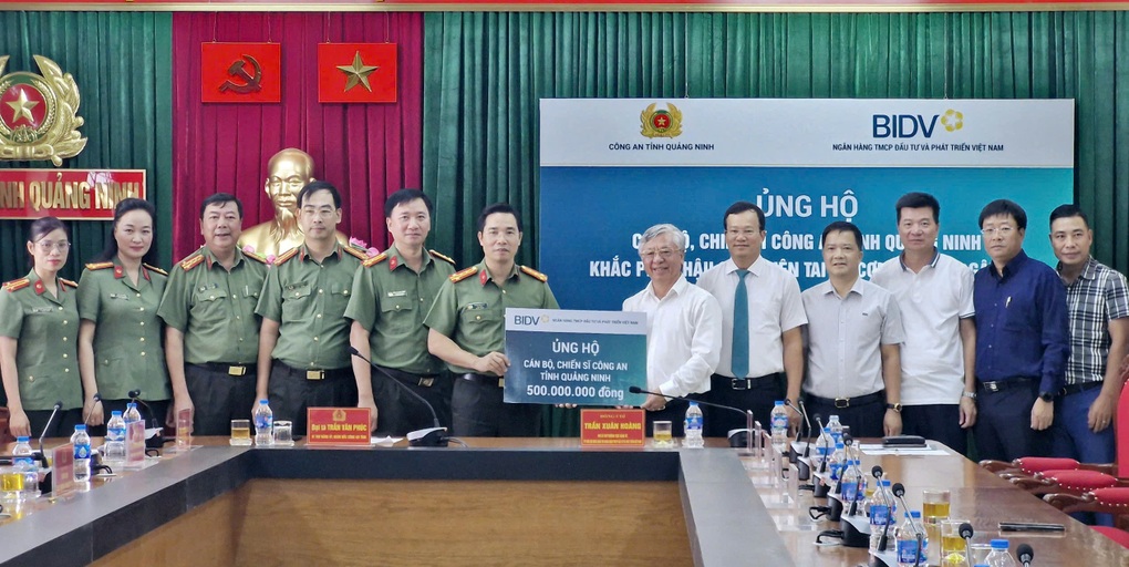 BIDV dành 20 tỷ đồng hỗ trợ khắc phục hậu quả cơn bão số 3 - 1 BIDV dành 20 tỷ đồng hỗ trợ khắc phục hậu quả cơn bão số 3 - 1