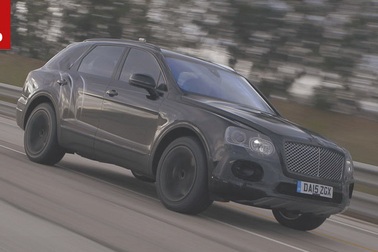 Bentley Bentayga "xé gió" trên đường thử
