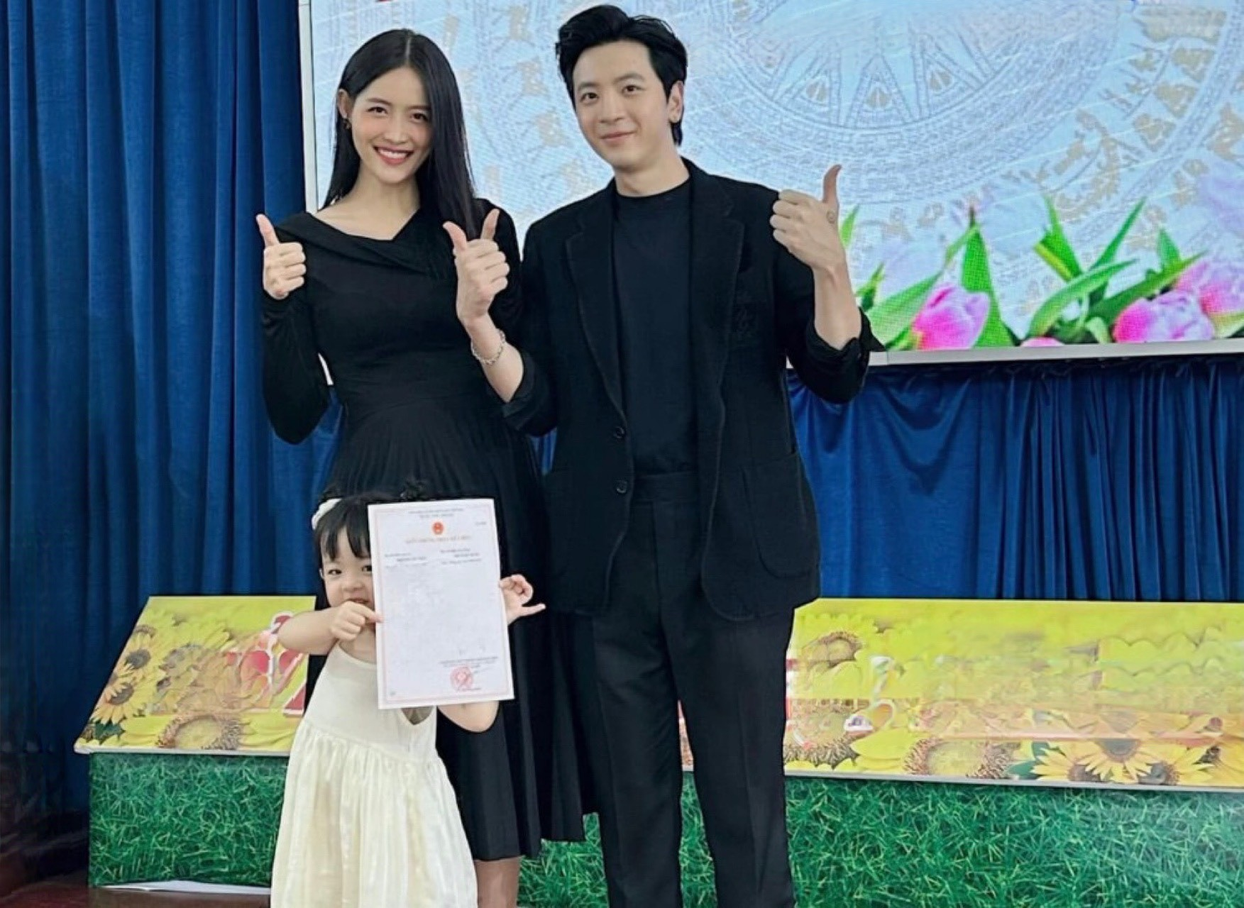 Á hậu chân dài 1,20m sắp sinh em bé thứ 2, được chồng đẹp trai cưng chiều - 5