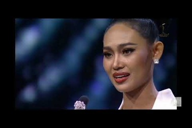 Thông điệp hòa bình cảm động của Hoa hậu Myanmar tại Hoa hậu Hòa bình Thế giới