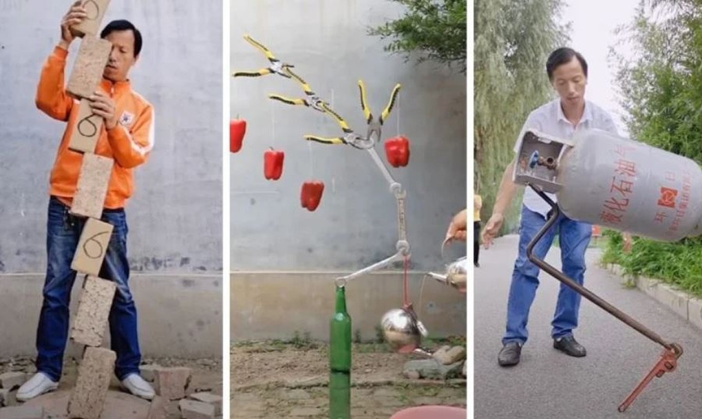 Ấn tượng màn xếp đồ vật chồng lên nhau như ảo thuật gia của chàng thợ điện - 1 Ấn tượng màn xếp đồ vật chồng lên nhau như ảo thuật gia của chàng thợ điện - 1
