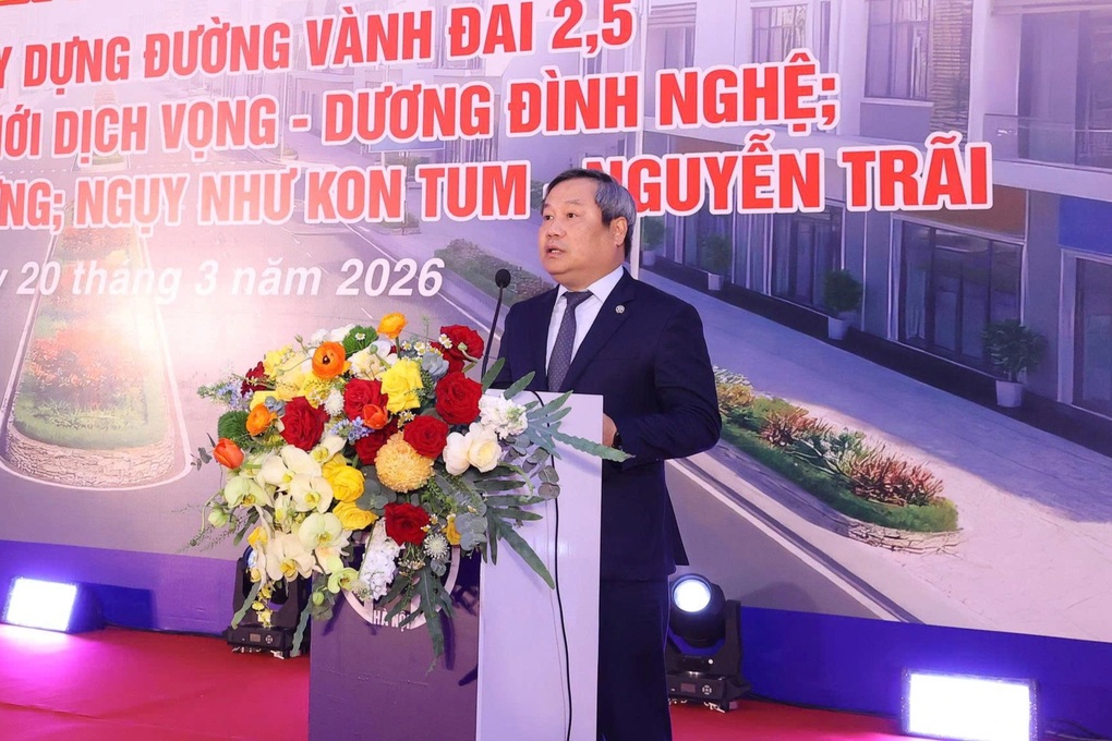 Hà Nội thông xe Vành đai 2,5 đoạn Nguyễn Trãi - Dịch Vọng trong năm nay - 1